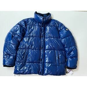 Michael Kors Men's True Blue Puffy Quilted Insulated Puffer Jacket Size 2XL $398